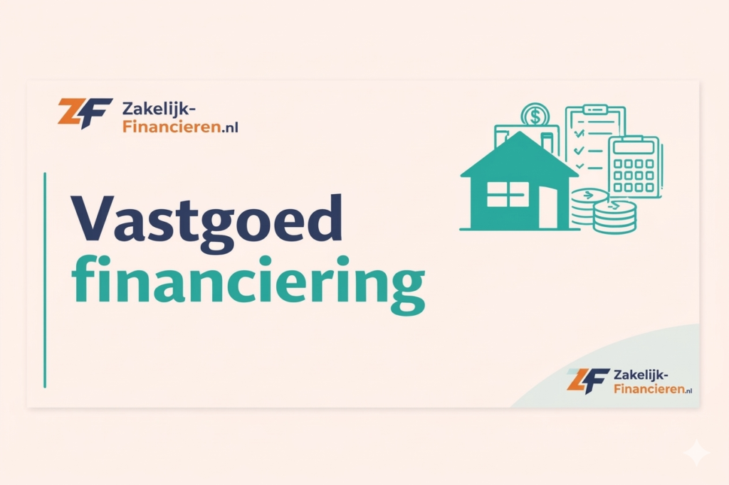 Vastgoed financiering – zakelijk financieren